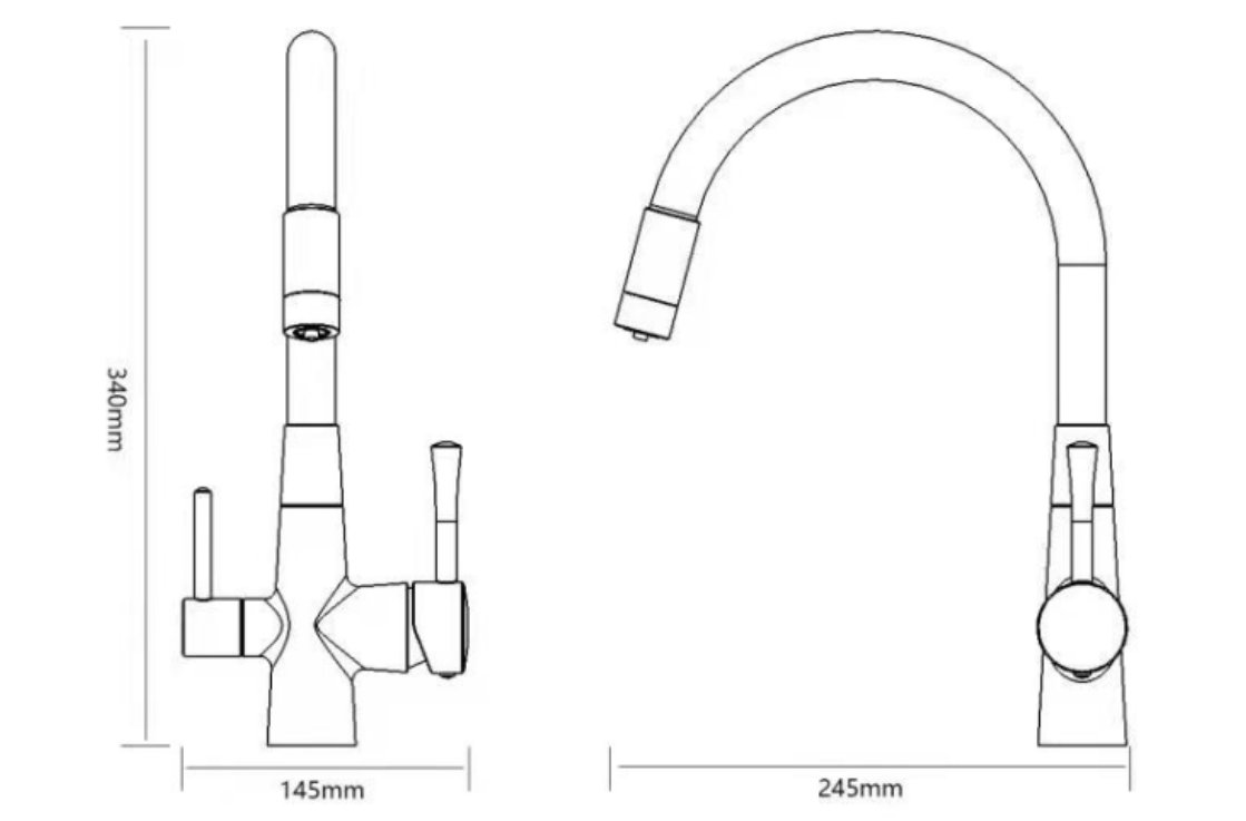 Смеситель Savol S-L1806H-01
