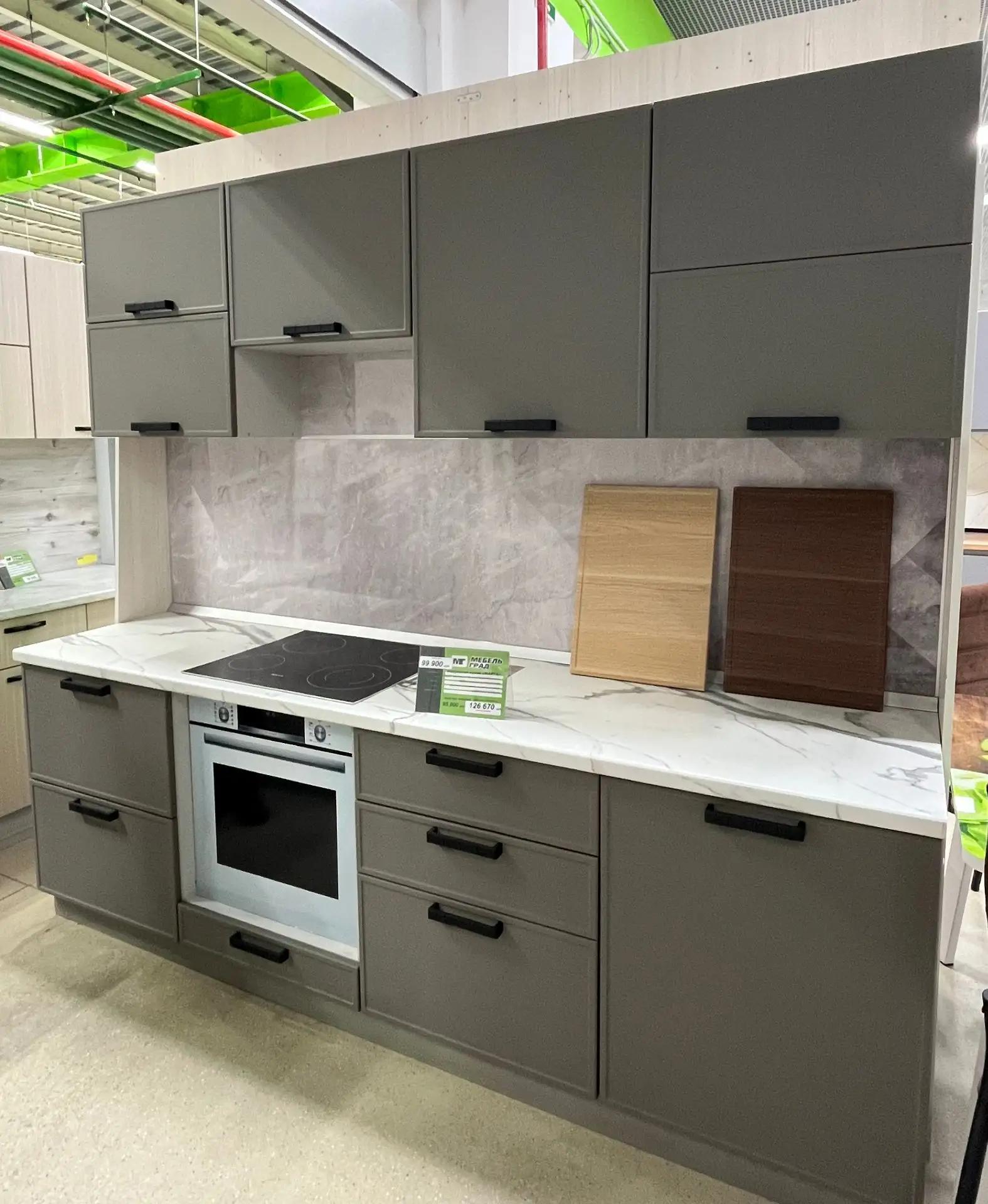 Кухня Марта 2,4м Графит скин
