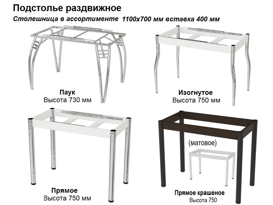 Стол СФ стеклянный с фотопечатью, раздвижной